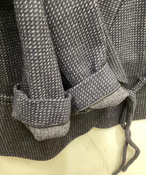 EMPORIO ARMANI（エンポリオアルマーニ）EMPORIO ARMANI (エンポリオアルマーニ) ラップ風ジャケット ネイビー サイズ:44の古着・服飾アイテム