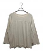 COMOLIコモリ）の古着「フットボールTシャツ」｜アイボリー