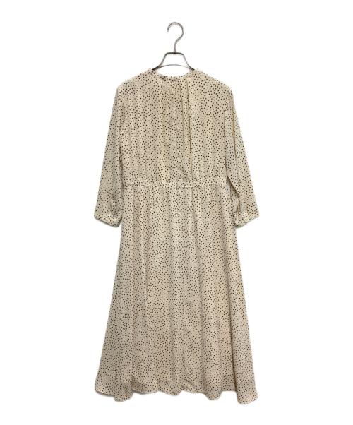 MACKINTOSH PHILOSOPHY（マッキントッシュ フィロソフィー）MACKINTOSH PHILOSOPHY (マッキントッシュ フィロソフィー) ランダムドットワンピース アイボリー サイズ:38の古着・服飾アイテム