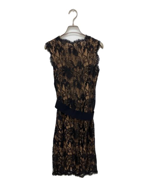 Emilio Pucci（エミリオ プッチ）Emilio Pucci (エミリオ プッチ) ノースリーブワンピース ブラック サイズ:36の古着・服飾アイテム