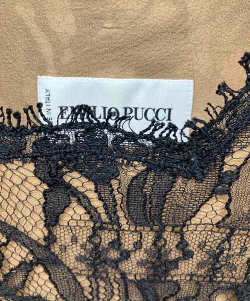 Emilio Pucci（エミリオ プッチ）Emilio Pucci (エミリオ プッチ) ノースリーブワンピース ブラック サイズ:36の古着・服飾アイテム