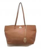 FENDIフェンディ）の古着「トートバッグ　レザーバッグ　スモールカルラ　セレリア」｜ブラウン