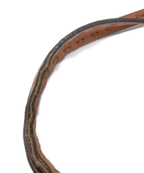 FENDI（フェンディ）FENDI (フェンディ) トートバッグ　レザーバッグ　スモールカルラ　セレリア ブラウン サイズ:実寸参照の古着・服飾アイテム