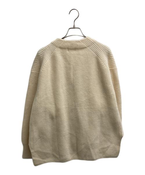 IENA（イエナ）IENA (イエナ) AQUA畦ボックスシルエットカーディガン アイボリー サイズ:表記無の古着・服飾アイテム