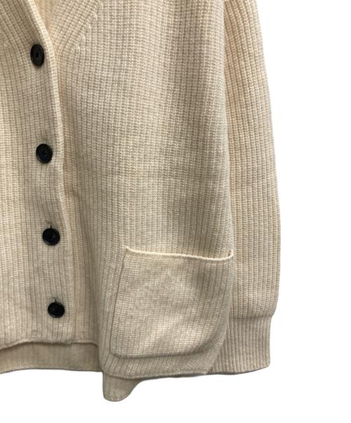 IENA（イエナ）IENA (イエナ) AQUA畦ボックスシルエットカーディガン アイボリー サイズ:表記無の古着・服飾アイテム