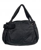 Salvatore Ferragamoサルヴァトーレ フェラガモ）の古着「ヴァラリボンナイロントートバッグ」｜ブラック