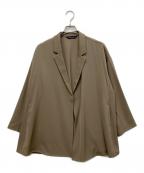 mizuiro-indミズイロインド）の古着「tailored shirt JK」｜ブラウン