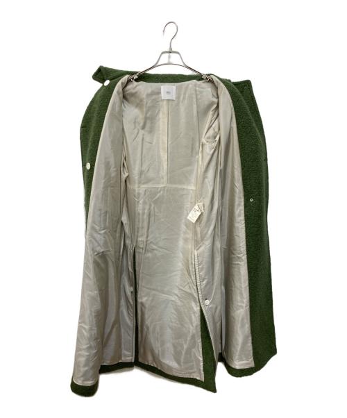 IENA LA BOUCLE（イエナ ラ ブークル）IENA LA BOUCLE (イエナ ラ ブークル) ロングコート グリーン サイズ:36の古着・服飾アイテム
