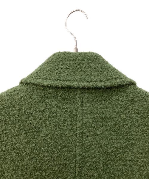 IENA LA BOUCLE（イエナ ラ ブークル）IENA LA BOUCLE (イエナ ラ ブークル) ロングコート グリーン サイズ:36の古着・服飾アイテム