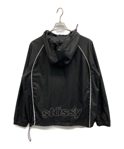 stussy（ステューシー）stussy (ステューシー) 3M Piping Pullover ブラック サイズ:Mの古着・服飾アイテム