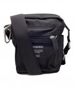 marimekkoマリメッコ）の古着「CASH & CARRYショルダーバッグ」｜ブラック