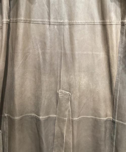 WEEKEND Max Mara（ウィークエンド マックスマーラ）WEEKEND Max Mara (ウィークエンド マックスマーラ) スエードノーカラーコート ブラウン サイズ:40の古着・服飾アイテム