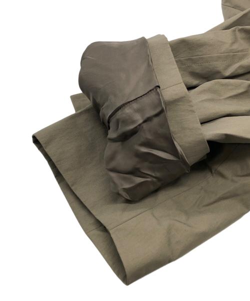 journal standard L'essage（ジャーナルスタンダード レサージュ）journal standard L'essage (ジャーナルスタンダード レサージュ) NALYAスタンドロングコート カーキ サイズ:F 未使用品の古着・服飾アイテム