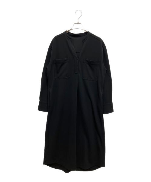 icB（アイシービー）icB (アイシービー) アムンゼンジャージー ワンピース ブラック サイズ:Sの古着・服飾アイテム