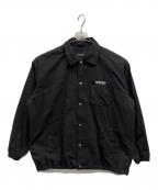 RAFFLOGラフロッグ）の古着「Stretch Nylon Coach Jacket」｜ブラック