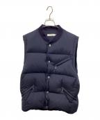 nonnativeノンネイティブ）の古着「HIKER DOWN VEST POLY TAFFETA」｜ネイビー