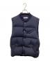 nonnative（ノンネイティブ）の古着「HIKER DOWN VEST POLY TAFFETA」｜ネイビー