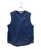 nonnativeノンネイティブ）の古着「HIKER VEST POLY FLEECE POLARTEC」｜ネイビー