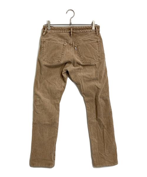 nonnative（ノンネイティブ）nonnative (ノンネイティブ) パンツ　DWELLER 5P JEANS 01 T/C CORD SULFUR  ドゥエラー 5P ジーンズ 01 T/C コード サルファー　日本製 ベージュ サイズ:1の古着・服飾アイテム