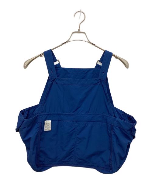 BROWN by 2-tacs（ブラウンバイツータックス）BROWN by 2-tacs (ブラウンバイツータックス) SEED IT VEST ブルー サイズ:Freeの古着・服飾アイテム