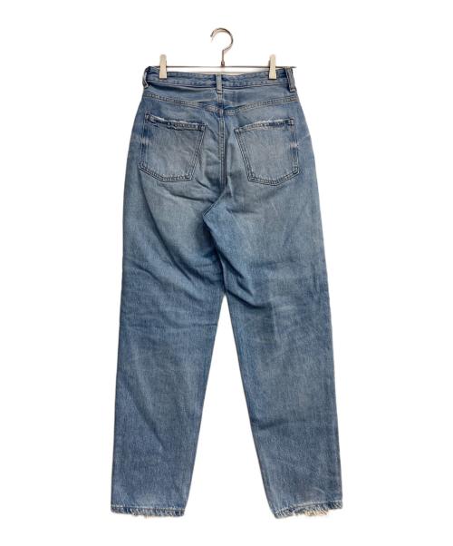 RED CARD（レッドカード）RED CARD (レッドカード) ルーズテーパードダメージデニム ブルー サイズ:23の古着・服飾アイテム