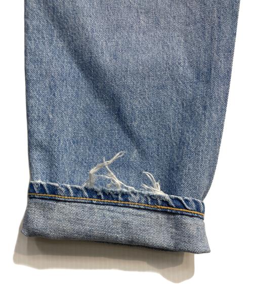 RED CARD（レッドカード）RED CARD (レッドカード) ルーズテーパードダメージデニム ブルー サイズ:23の古着・服飾アイテム