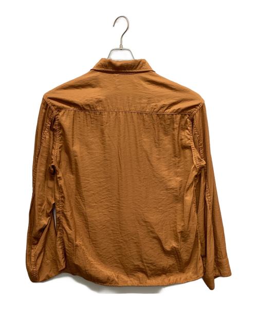 JOURNAL STANDARD HOMESTEAD（ジャーナルスタンダード ホームステッド）JOURNAL STANDARD HOMESTEAD (ジャーナルスタンダード ホームステッド) R/T TWILL FATIGUE SHIRT ブラウン サイズ:Mの古着・服飾アイテム