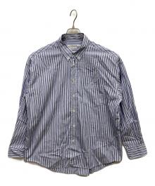 THOMAS MASON×JOURNAL STANDARD（トーマスメイソン×ジャーナルスタンダード）の古着「ファットシルエット ボタンダウンシャツ」｜ブルー
