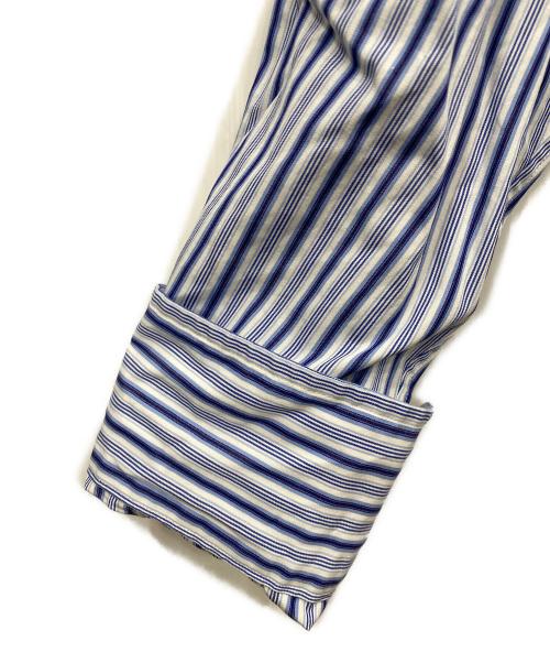 THOMAS MASON（トーマスメイソン）THOMAS MASON (トーマスメイソン) JOURNAL STANDARD (ジャーナルスタンダード) ファットシルエット ボタンダウンシャツ ブルー サイズ:Mの古着・服飾アイテム