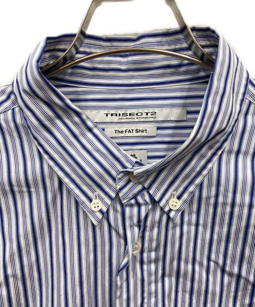 THOMAS MASON（トーマスメイソン）THOMAS MASON (トーマスメイソン) JOURNAL STANDARD (ジャーナルスタンダード) ファットシルエット ボタンダウンシャツ ブルー サイズ:Mの古着・服飾アイテム