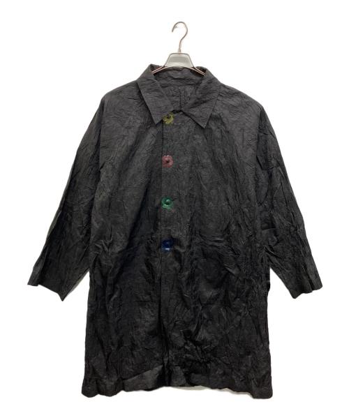 PHINGERIN（フィンガリン）PHINGERIN (フィンガリン) WRINKLE COAT ブラック サイズ:Ｌの古着・服飾アイテム