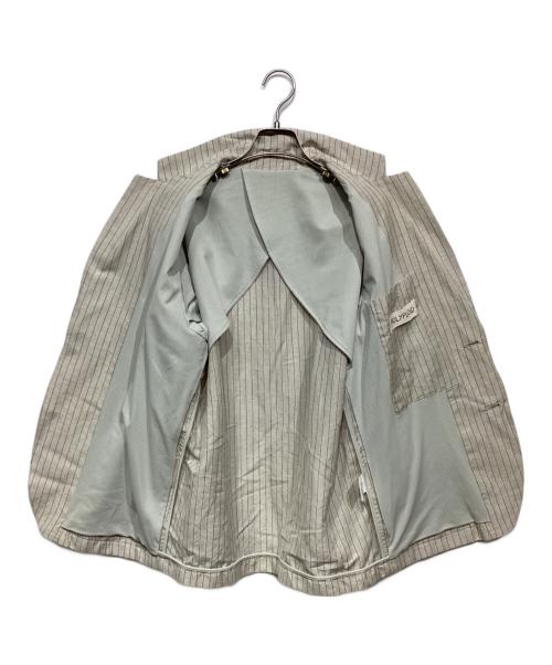 POLYPLOID（ポリプロイド）POLYPLOID (ポリプロイド) リネン混ジャケット ベージュ サイズ:2の古着・服飾アイテム