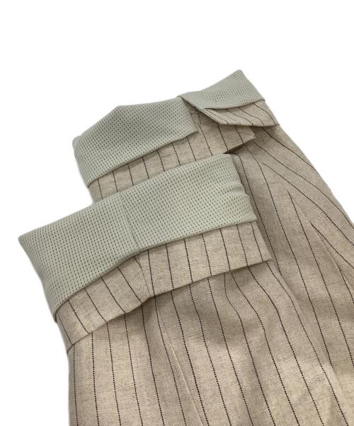 POLYPLOID（ポリプロイド）POLYPLOID (ポリプロイド) リネン混ジャケット ベージュ サイズ:2の古着・服飾アイテム
