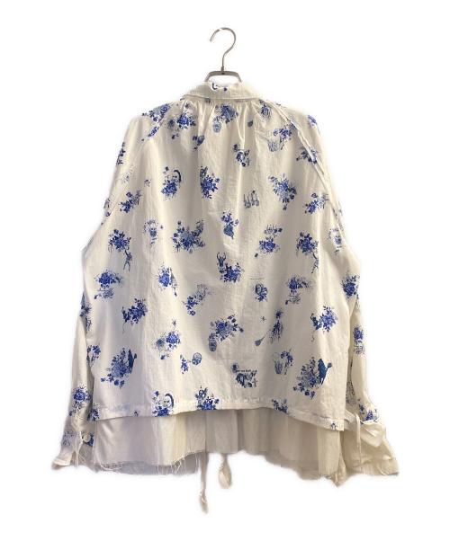 Midorikawa（ミドリカワ）Midorikawa (ミドリカワ) 19SS ジップジャケット ホワイト サイズ:Freeの古着・服飾アイテム