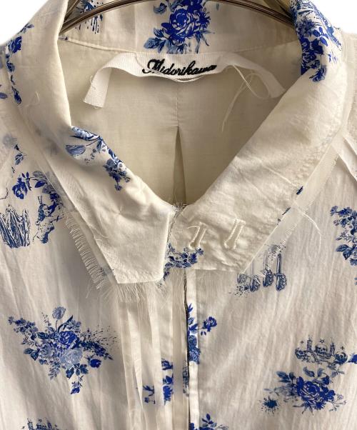 Midorikawa（ミドリカワ）Midorikawa (ミドリカワ) 19SS ジップジャケット ホワイト サイズ:Freeの古着・服飾アイテム