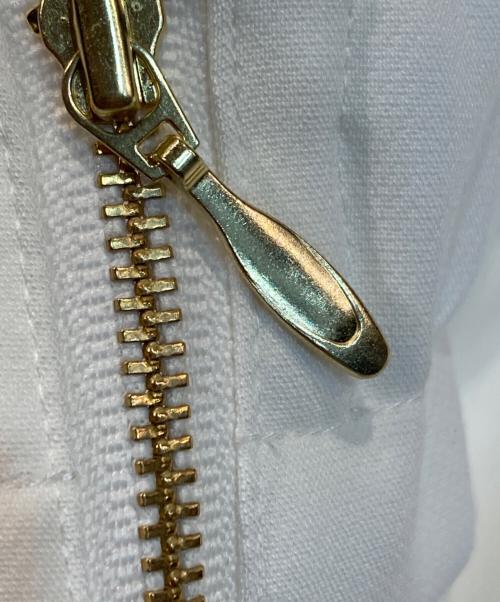 Apuweiser-riche（アプワイザーリッシェ）Apuweiser-riche (アプワイザーリッシェ) ポケットディティールタイトスカート ホワイトの古着・服飾アイテム