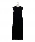 Mame Kurogouchiマメクロゴウチ）の古着「Cotton Jersey Sleeveless Dress」｜ブラック