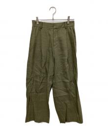 EVERYDAY I LIKE.（エヴリデイ アイ ライク）の古着「Summer ワイドパンツ」｜グリーン