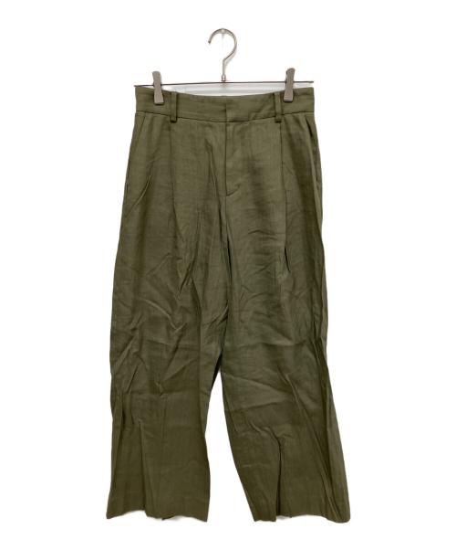 EVERYDAY I LIKE.（エヴリデイ アイ ライク）EVERYDAY I LIKE. (エヴリデイ アイ ライク) Summer ワイドパンツ グリーン サイズ:34の古着・服飾アイテム