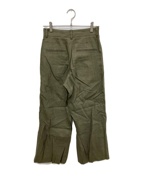 EVERYDAY I LIKE.（エヴリデイ アイ ライク）EVERYDAY I LIKE. (エヴリデイ アイ ライク) Summer ワイドパンツ グリーン サイズ:34の古着・服飾アイテム