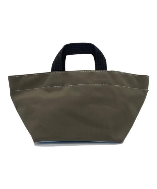 Herve Chapelier（エルベシャプリエ）Herve Chapelier (エルベシャプリエ) 舟形トートバッグS カーキの古着・服飾アイテム