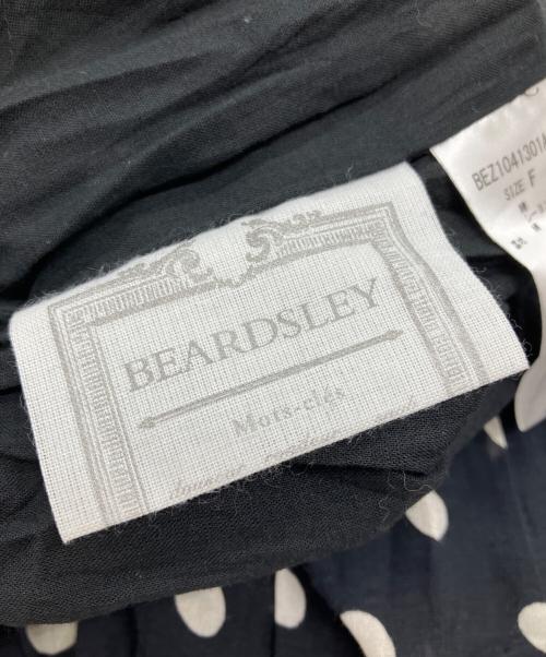 BEARDSLEY（ビアズリー）BEARDSLEY (ビアズリー) クリンクルドットスカート ネイビー サイズ:Freeの古着・服飾アイテム