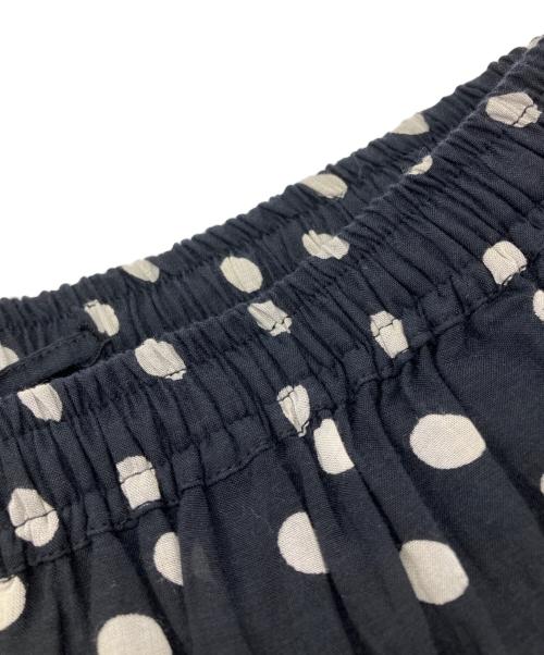 BEARDSLEY（ビアズリー）BEARDSLEY (ビアズリー) クリンクルドットスカート ネイビー サイズ:Freeの古着・服飾アイテム