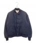 nanamica（ナナミカ）の古着「Wool Linen Stadium Jacket」｜ネイビー