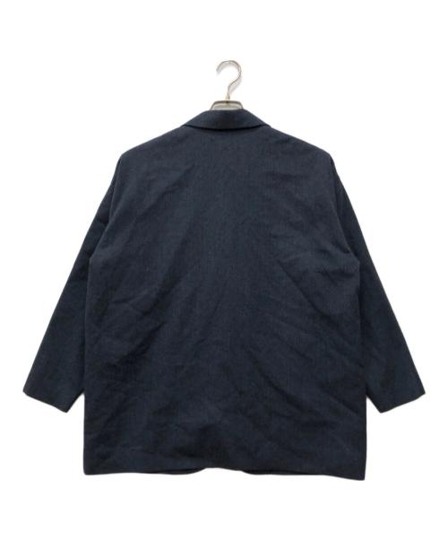 Dulcamara（ドゥルカマラ）Dulcamara (ドゥルカマラ) ウール よそいき オーバー ジャケット ネイビーの古着・服飾アイテム