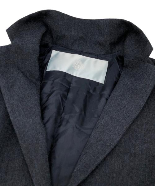Dulcamara（ドゥルカマラ）Dulcamara (ドゥルカマラ) ウール よそいき オーバー ジャケット ネイビーの古着・服飾アイテム