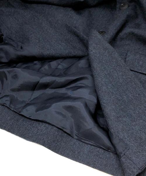 Dulcamara（ドゥルカマラ）Dulcamara (ドゥルカマラ) ウール よそいき オーバー ジャケット ネイビーの古着・服飾アイテム