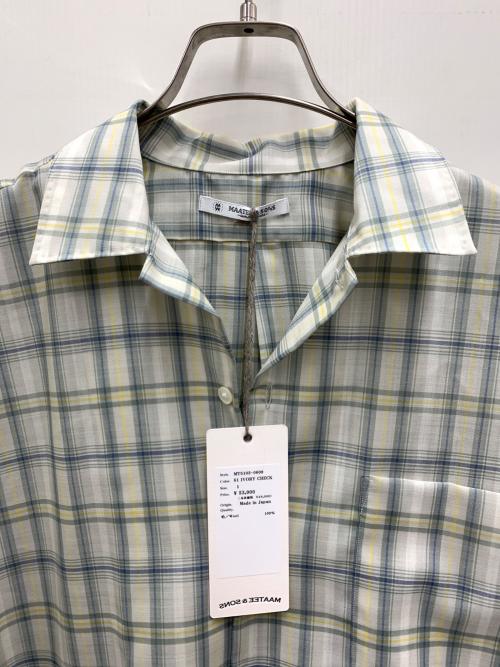 MAATEE&SONS（マーティーアンドサンズ）MAATEE&SONS (マーティーアンドサンズ) OP SHIRTS アイボリー サイズ:1の古着・服飾アイテム