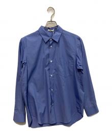 ATON（エイトン）の古着「SUVIN BROAD STANDARD SHIRT」｜ブルー
