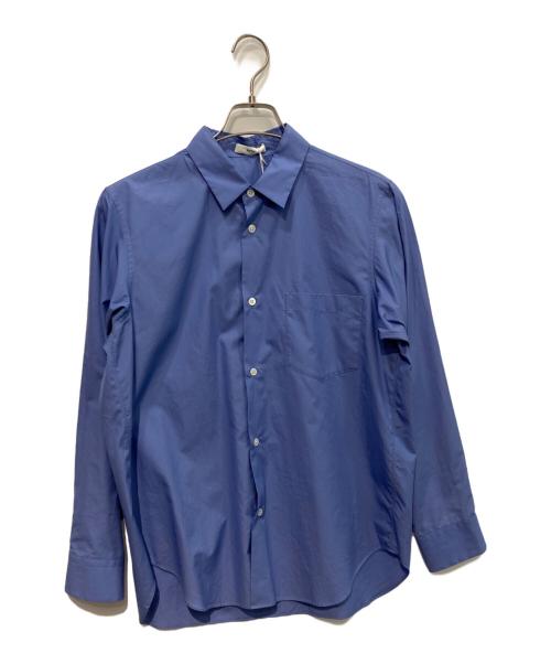 ATON（エイトン）ATON (エイトン) SUVIN BROAD STANDARD SHIRT ブルー サイズ:00の古着・服飾アイテム